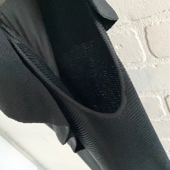 Sachin&Babi Gown Maxi Dress Knit Mesh Sheer Dark romantic Goth S - Picture 9 of 10